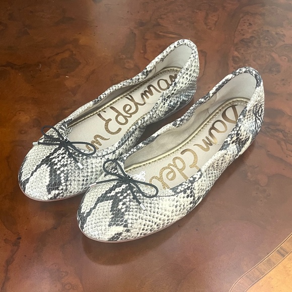 Sam Edelman Felicia Animal Print Ballet Flats 7 M - Picture 5 of 5